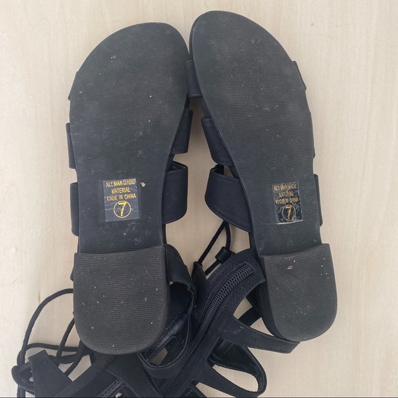 Used (No Tassels) West Blvd Dakar Gladiator Sandals 7 - Picture 4 of 4